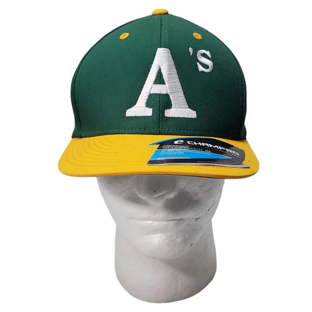 Oakland Athletics A's MLB Baseball Champro Snapback Hat Cap NWOT